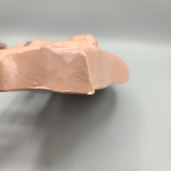 Yozie Mold Ceramic Painted Dirty Pig Key Holder Decor Figure 1983 - Picture 9 of 14